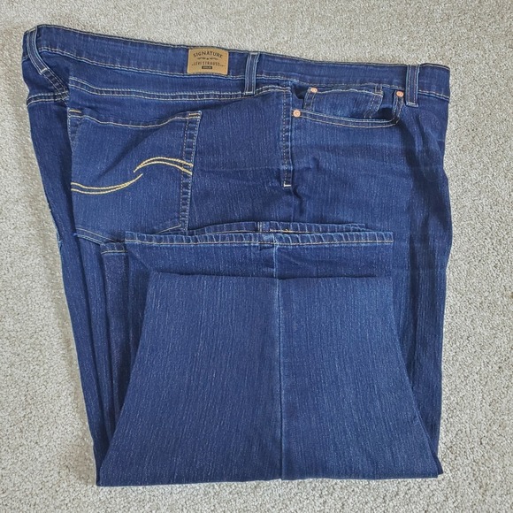 Levi's Denim - Levis Strauss Signature Women's Jeans Size 26 Mid Rise Boot Cut SeeMeasurements